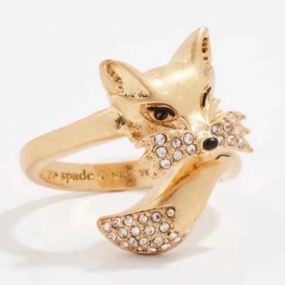 💛▪️Kate Spade▪️ so foxy fox ring $68
